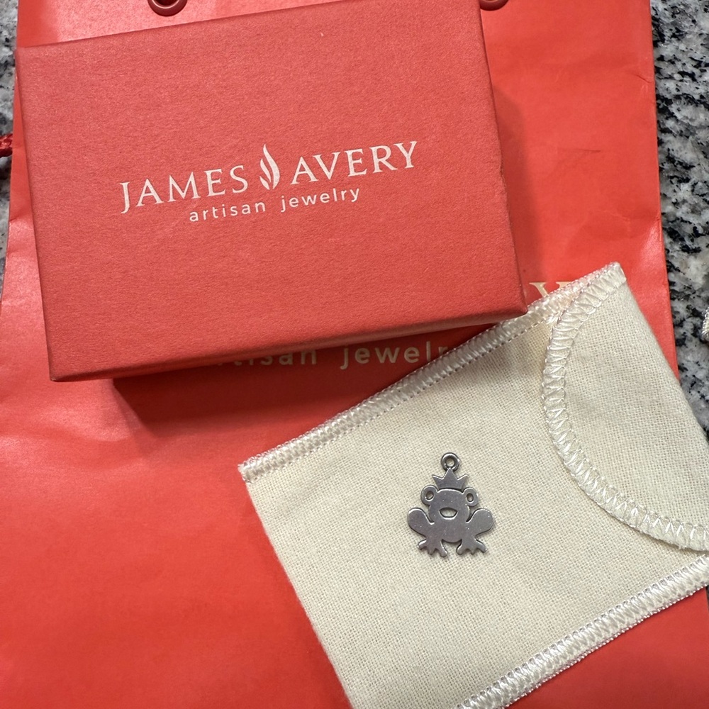 RETIRED James Avery Frog Prince Charm
